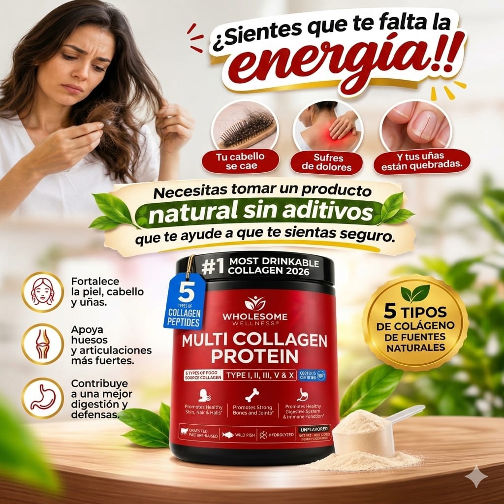 Multi Collageno en Proteína hidrolizado.