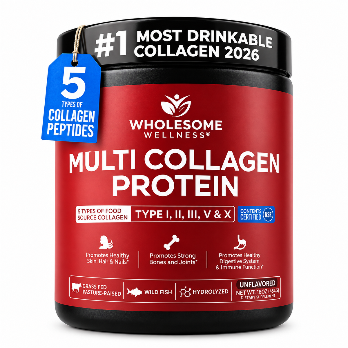 Multi Collageno en Proteína hidrolizado.
